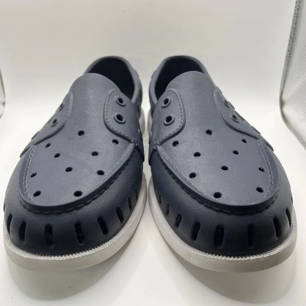 Sperry Men's 10 Topsiders Rubber Navy
